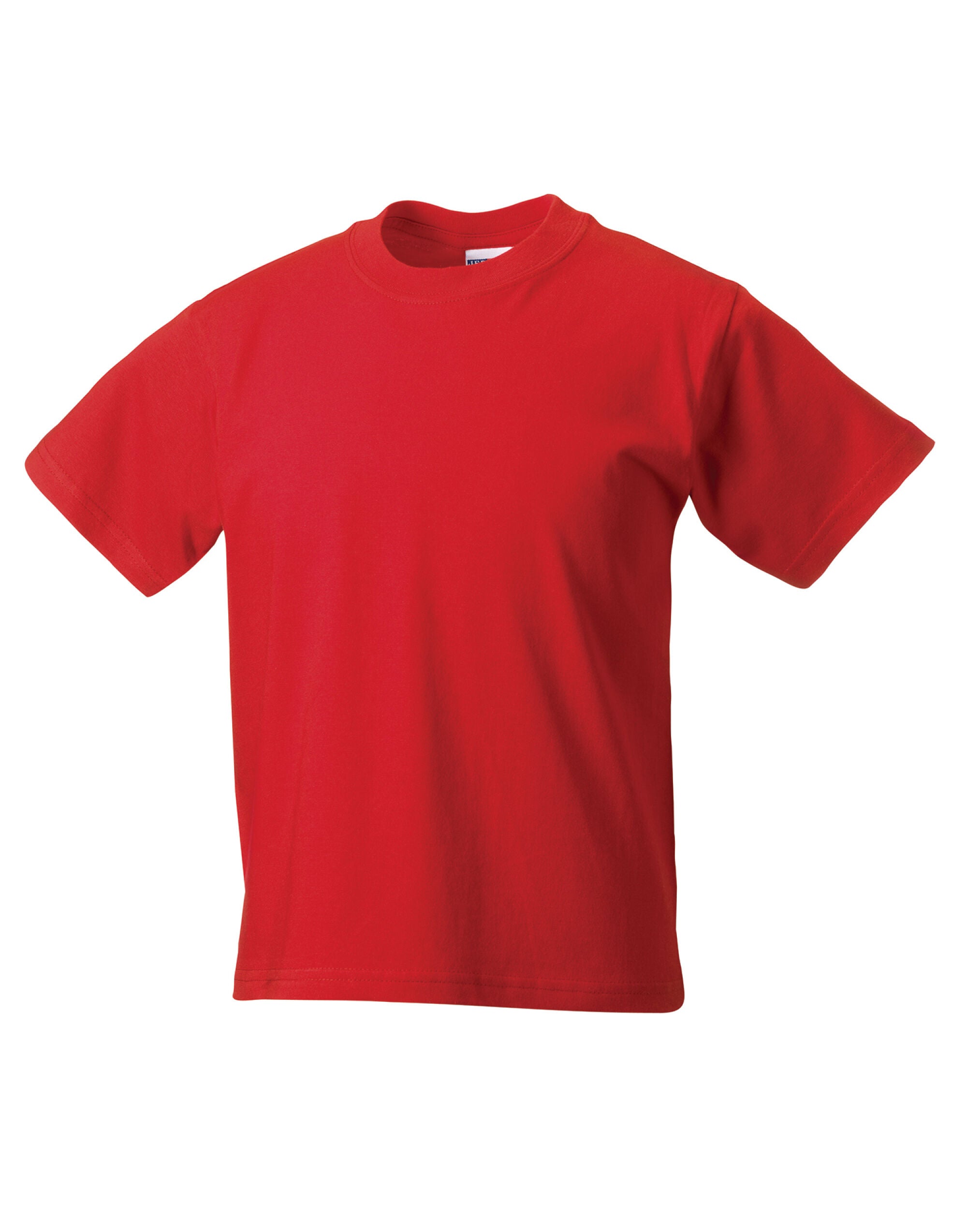 Russell Short Sleeve Kids Authentic Classic T-Shirt ZT180B - Bright Red - Customisable T-Shirt