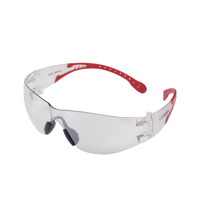 Supertouch Tegula Indoor & Outdoor Safety Glasses - SG31 - Clear One Size - Customisable Eyewear Protection