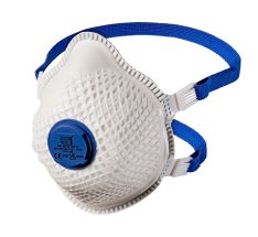 FFP2 Mesh Moulded Mask - P200 - - Customisable Respiratory Protect