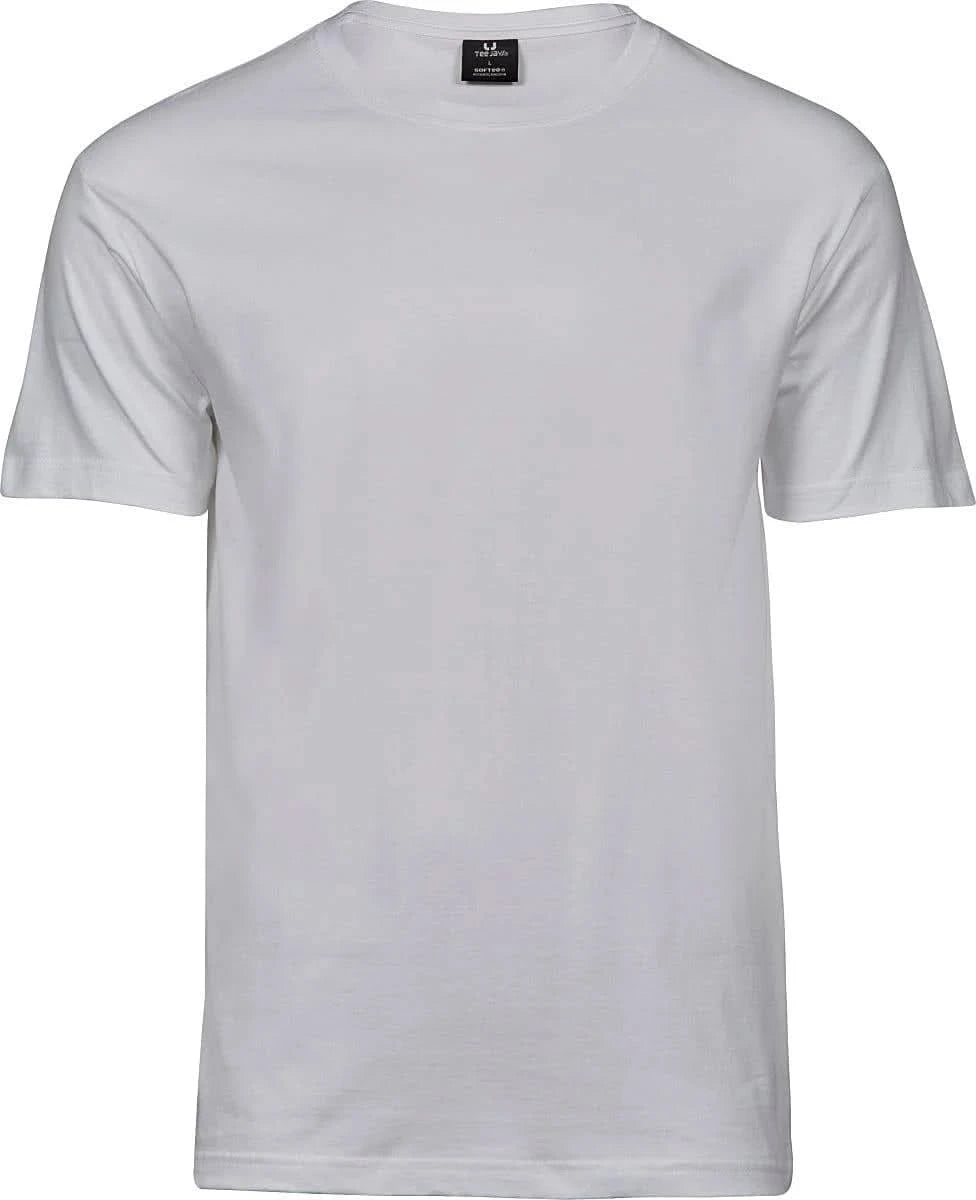 Mens Sof Tee T Shirt TJ8000 - White - Customisable T-Shirt