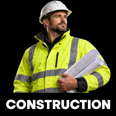 Construction workwear category – original Workwear Supermarket artwork