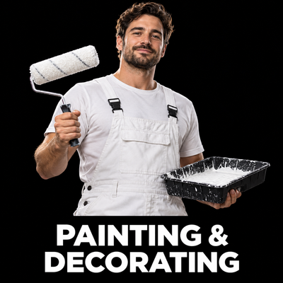 Painting & Decorating workwear category – original Workwear Supermarket artwork