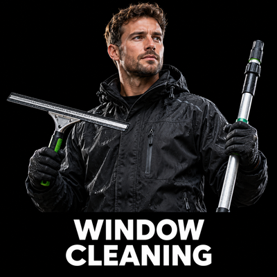 Window Cleaning workwear category – original Workwear Supermarket artwork