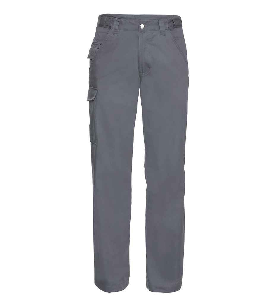 Russell Athletic Work Trousers - 001M - Convoy Grey - Customisable Trousers