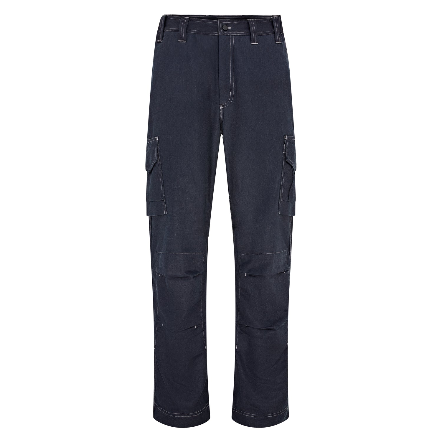 VAILOSg MAINZ FR AS EA Cargo Trousers Int Kneepad Elasticated Waist - Navy - Customisable Trousers