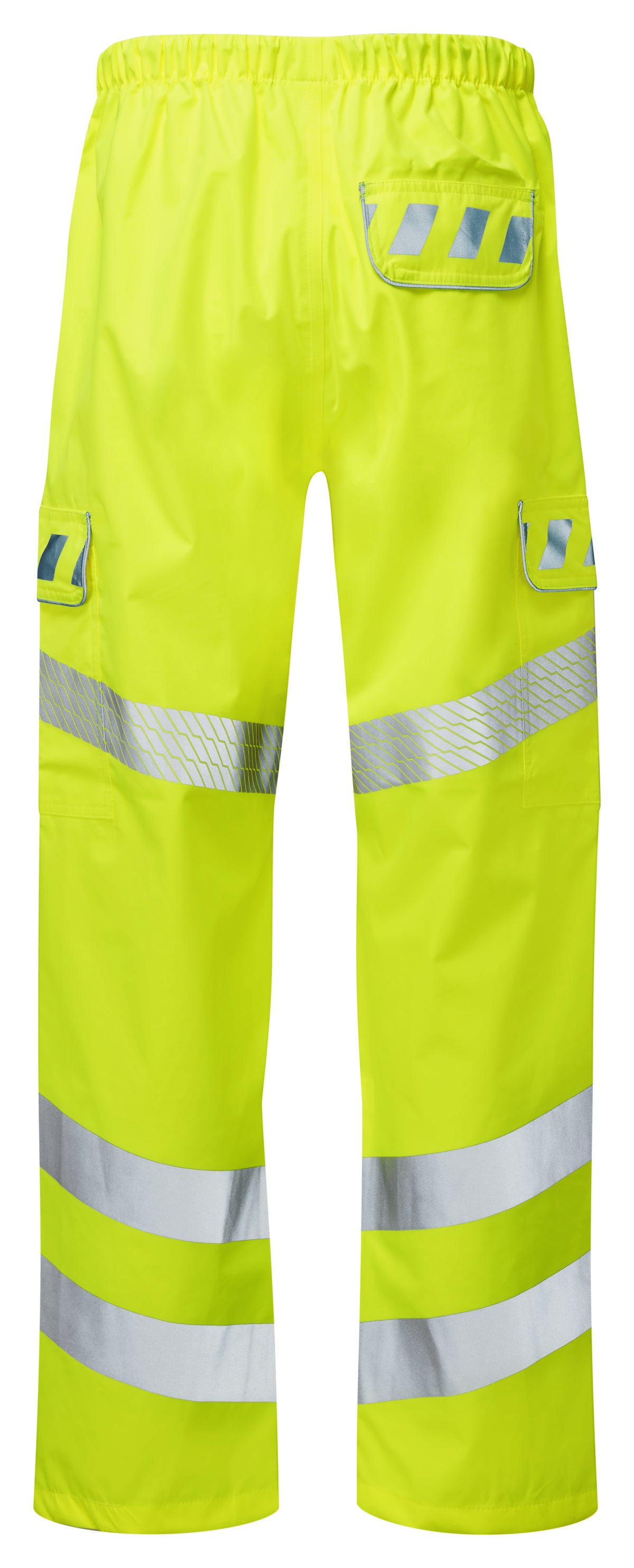 3Layer Overtrousers Yellow Recycled Content - EVO101 - - Customisable Waterproof