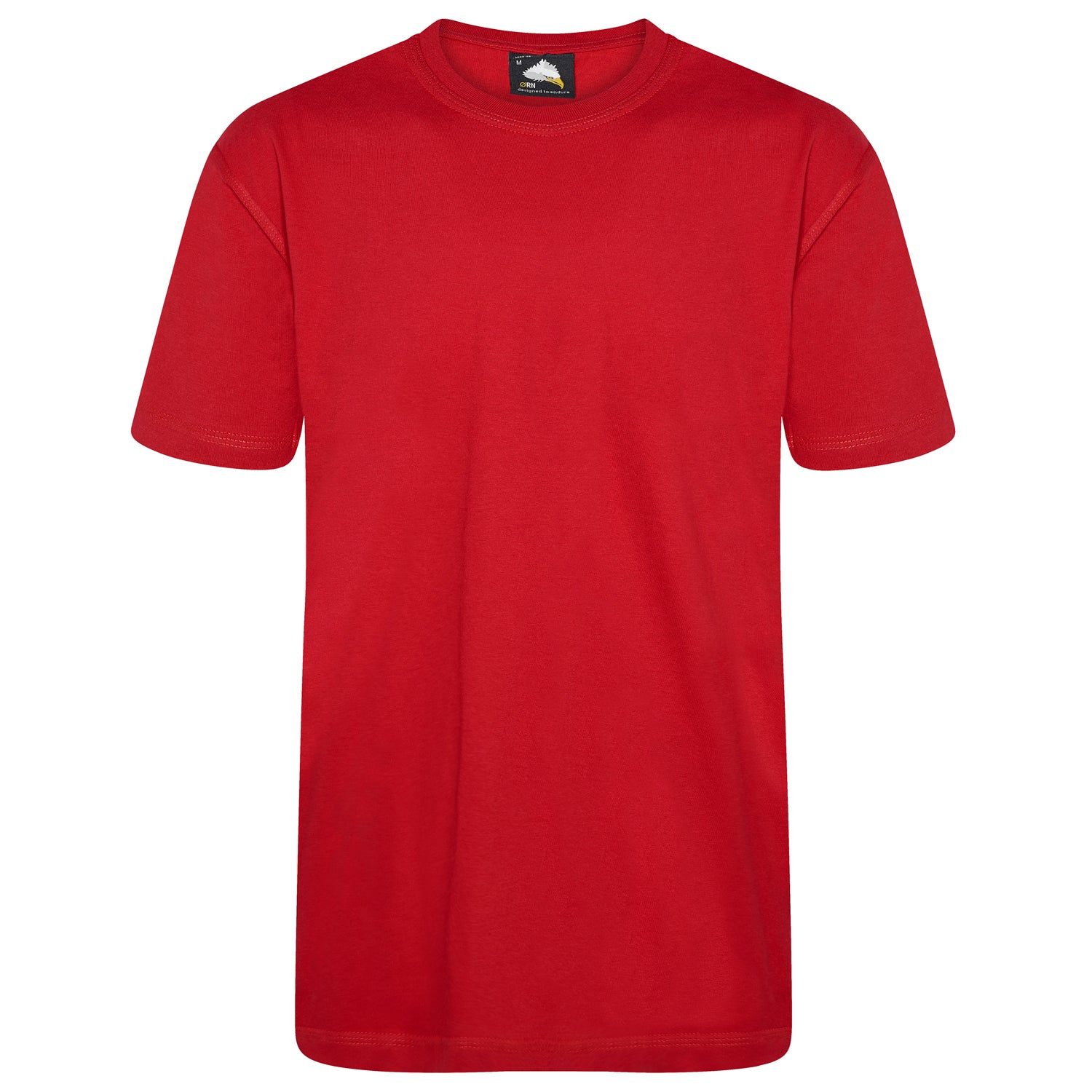 Orn Plover T-Shirt - Red - 1000 - Red - Customisable T-Shirts &amp; Poloshirts