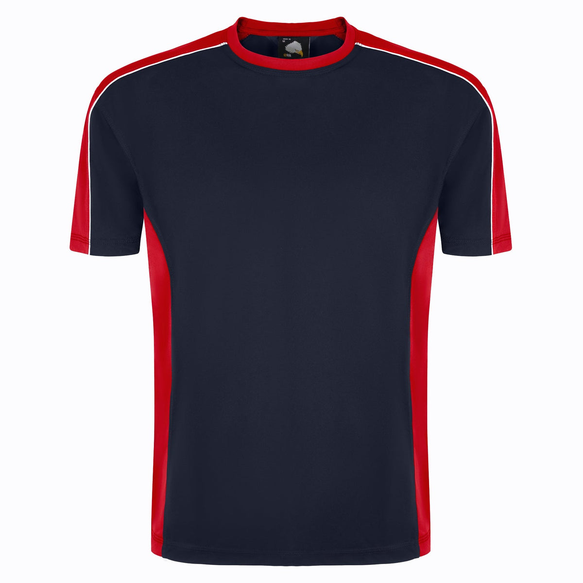 Avocet Wicking TShirt - 1008 - Navy - Red - Customisable T-Shirts &amp; Poloshirts