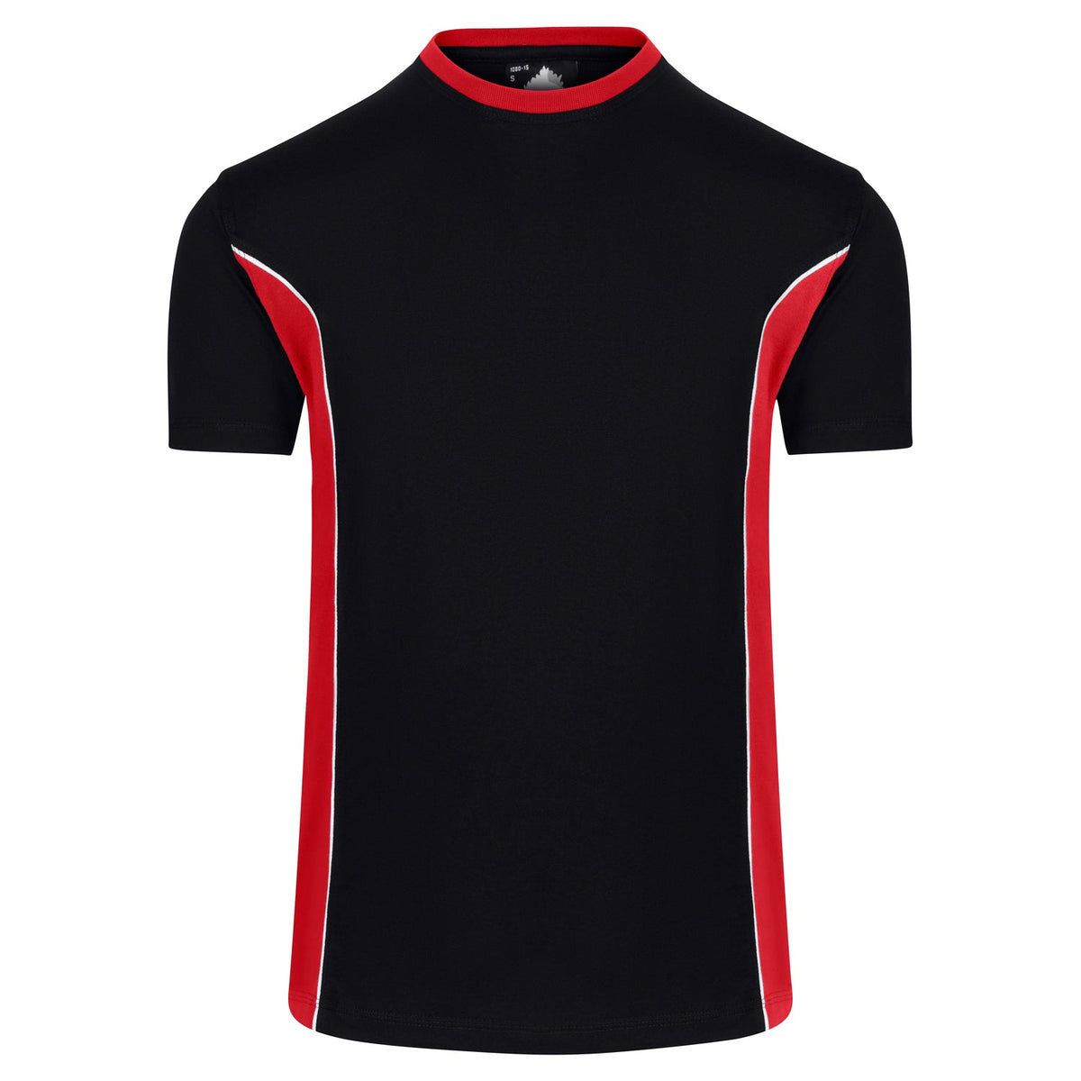 Silverswift TShirt - 1080 - Black - Red - Customisable T-Shirts &amp; Poloshirts