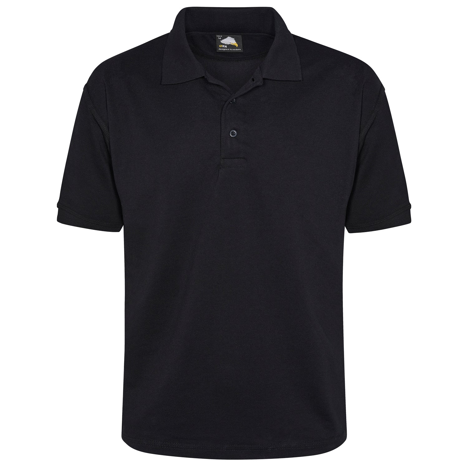 Orn Raven Poloshirt - Black - 1130 - Black - Customisable T-Shirts &amp; Poloshirts