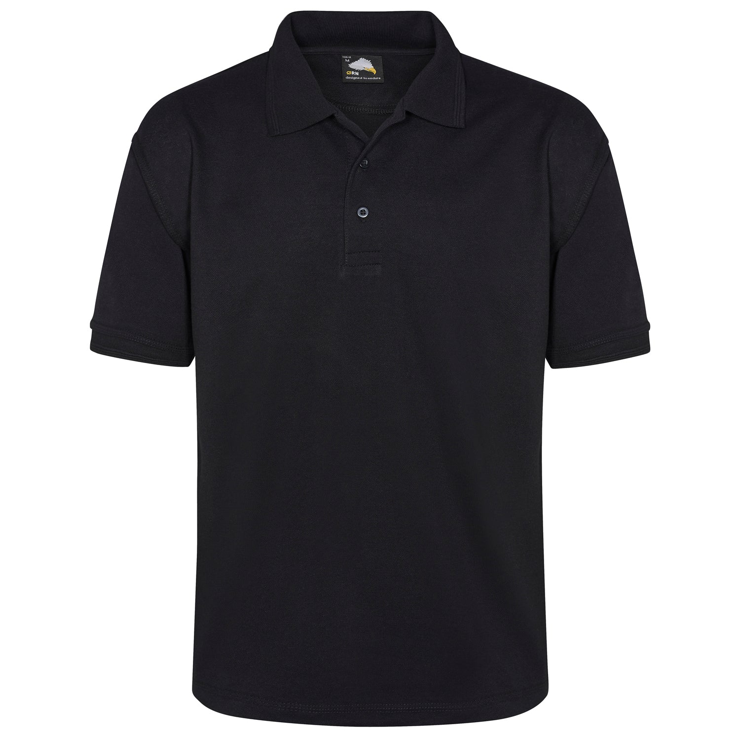 Orn Eagle Poloshirt - Black - 1150 - Black - Customisable T-Shirts &amp; Poloshirts