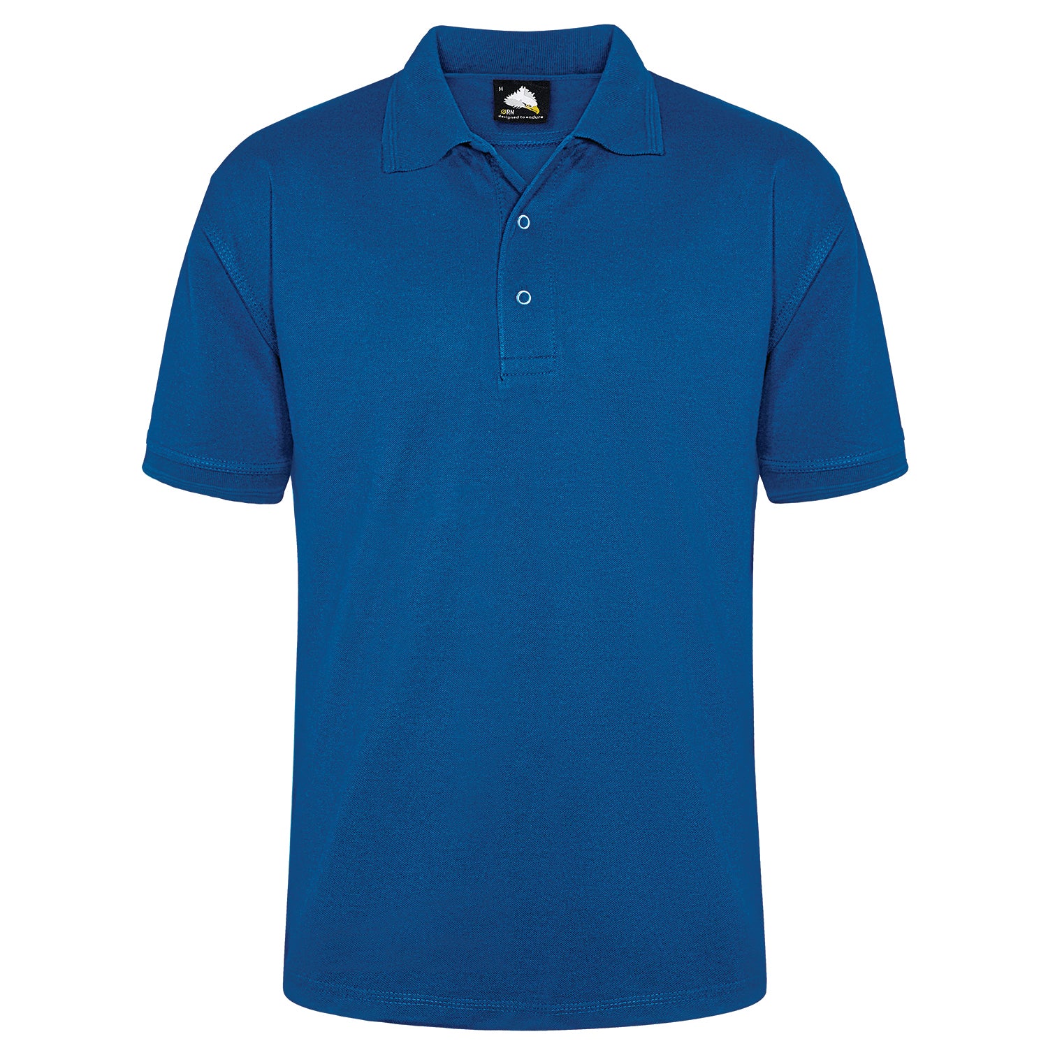 Orn Warbler Stud Poloshirt - Royal - 1158 - Royal - Customisable T-Shirts &amp; Poloshirts