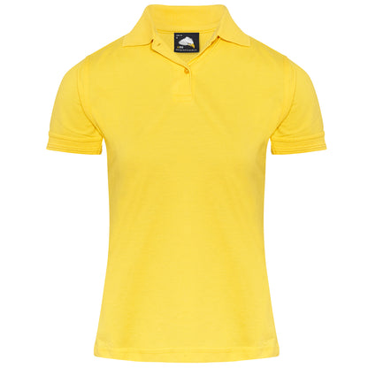 Orn Ladies Eagle Poloshirt - Yellow - 1160 - Yellow - Customisable T-Shirts &amp; Poloshirts
