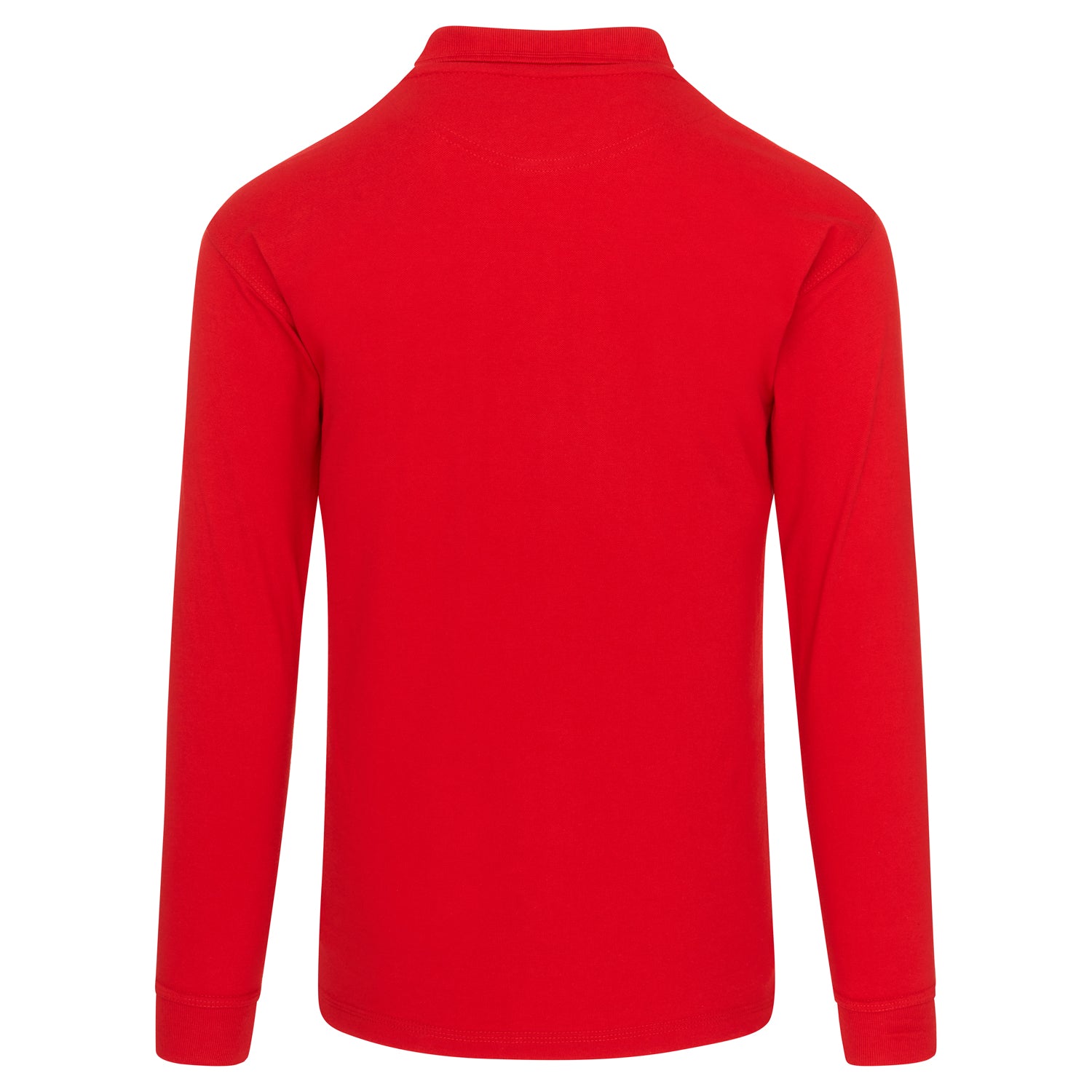 Orn Weaver Long Sleeved Poloshirt - Red - 1170 - - Customisable T-Shirts &amp; Poloshirts