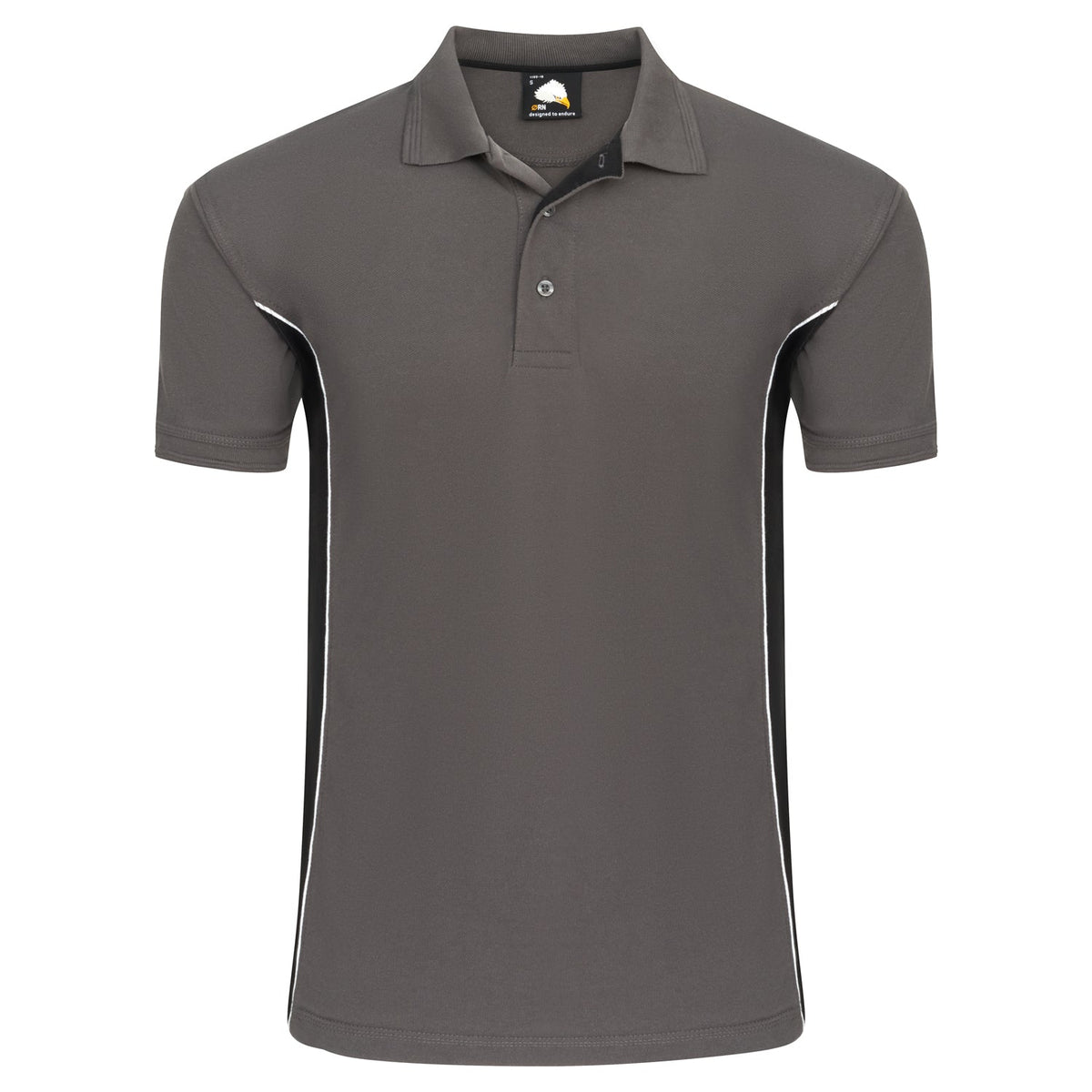 Silverswift Poloshirt - 1180 - Graphite - Black - Customisable T-Shirts &amp; Poloshirts