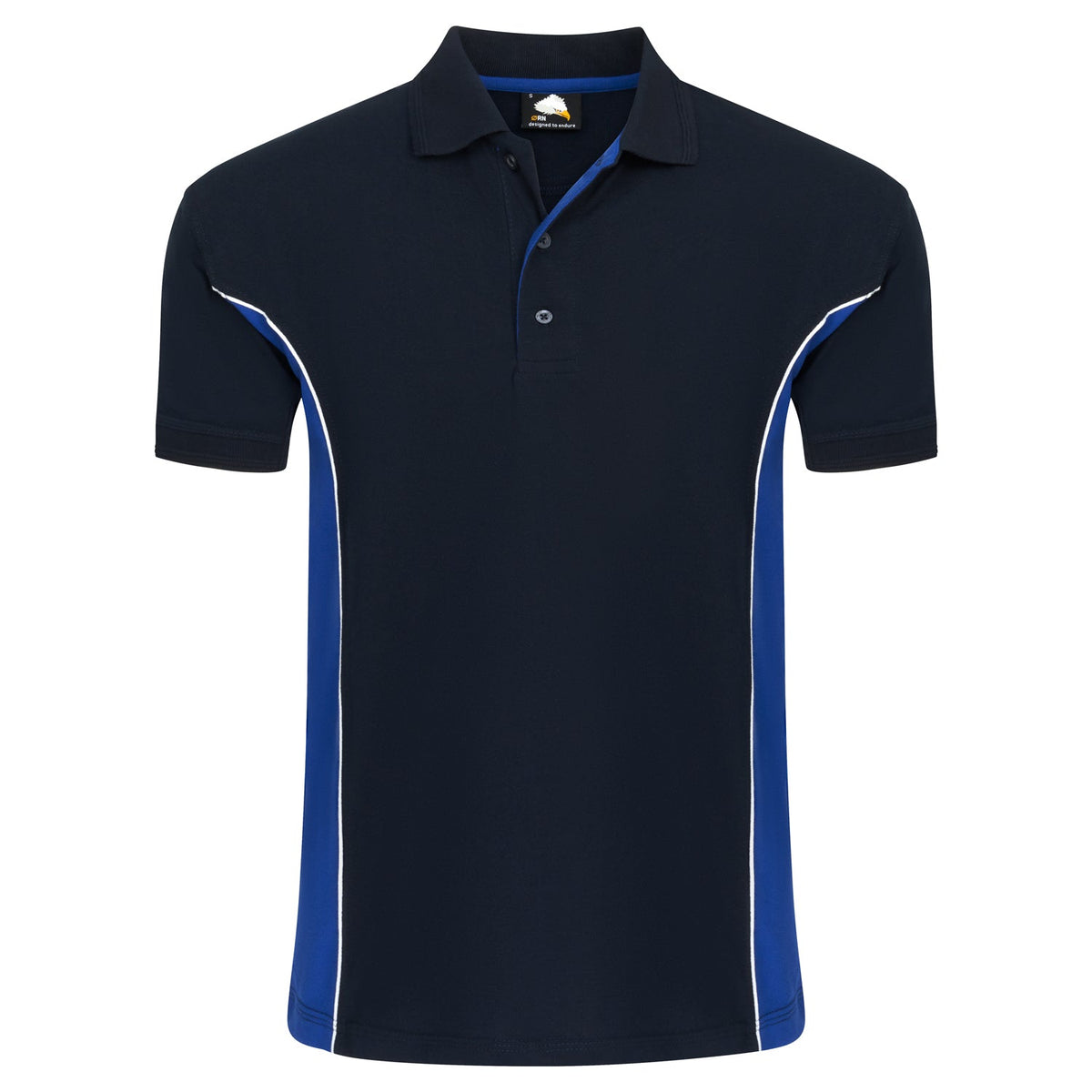 Silverswift Poloshirt - 1180 - Navy - Royal - Customisable T-Shirts &amp; Poloshirts