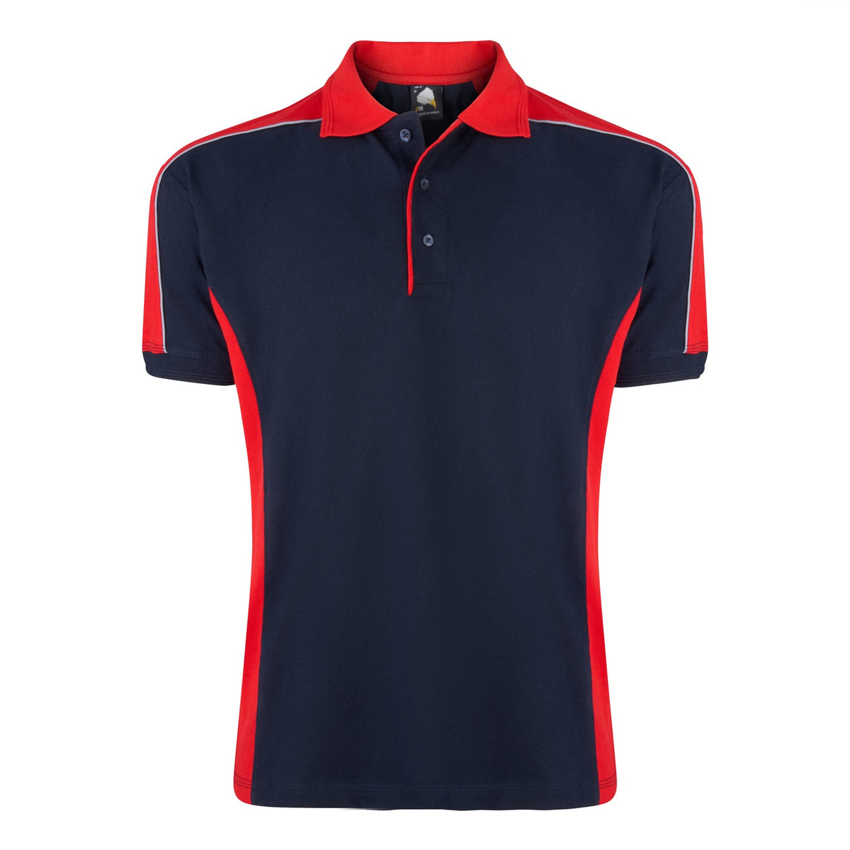 Avocet Poloshirt - 1188 - Navy - Red - Customisable T-Shirts &amp; Poloshirts