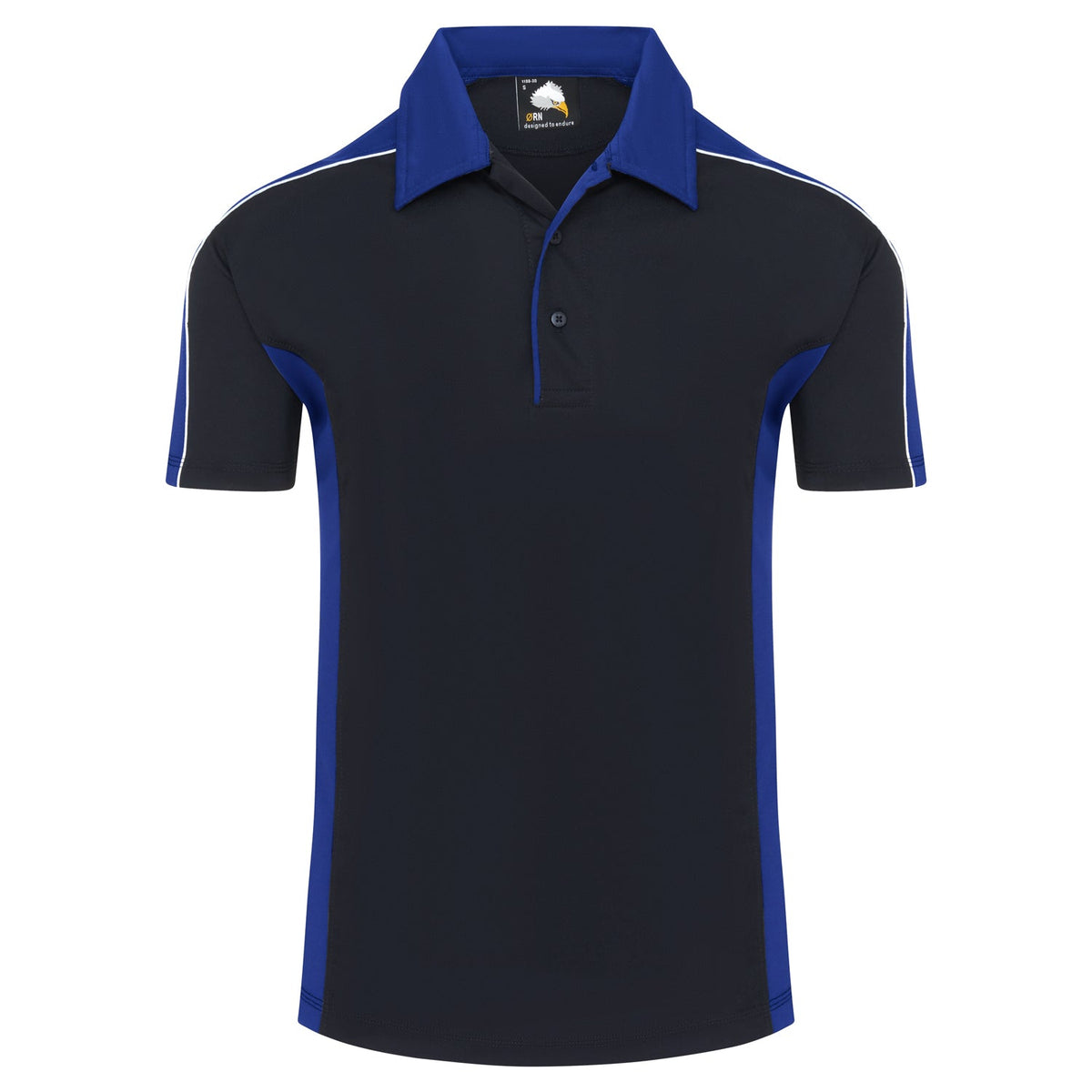 Avocet Wicking Poloshirt - 1198 - Navy - Royal - Customisable T-Shirts &amp; Poloshirts