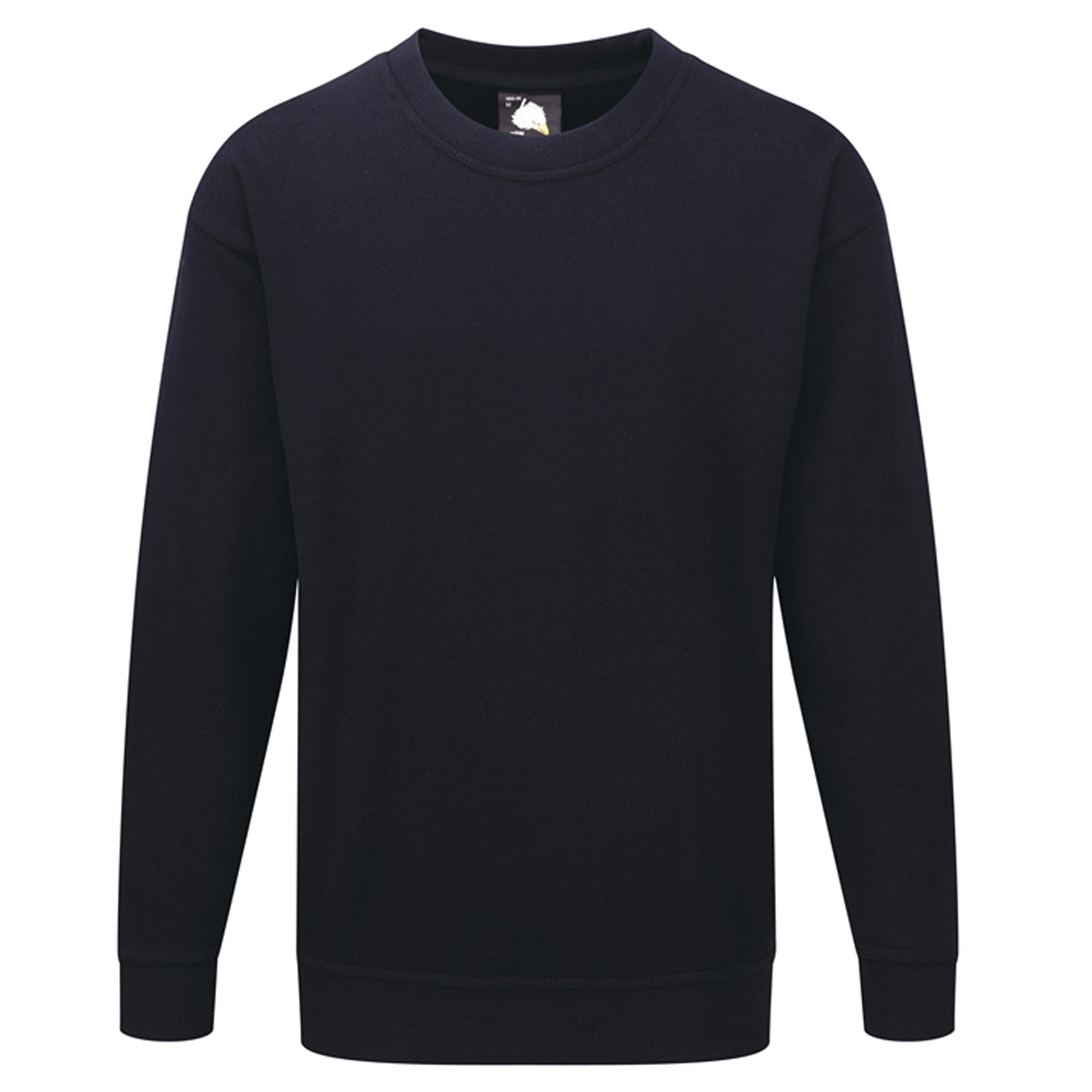 Orn Seagull 100% Cotton Sweatshirt - Navy - 1255 - Navy - Customisable Sweatshirts &amp; Hoodies
