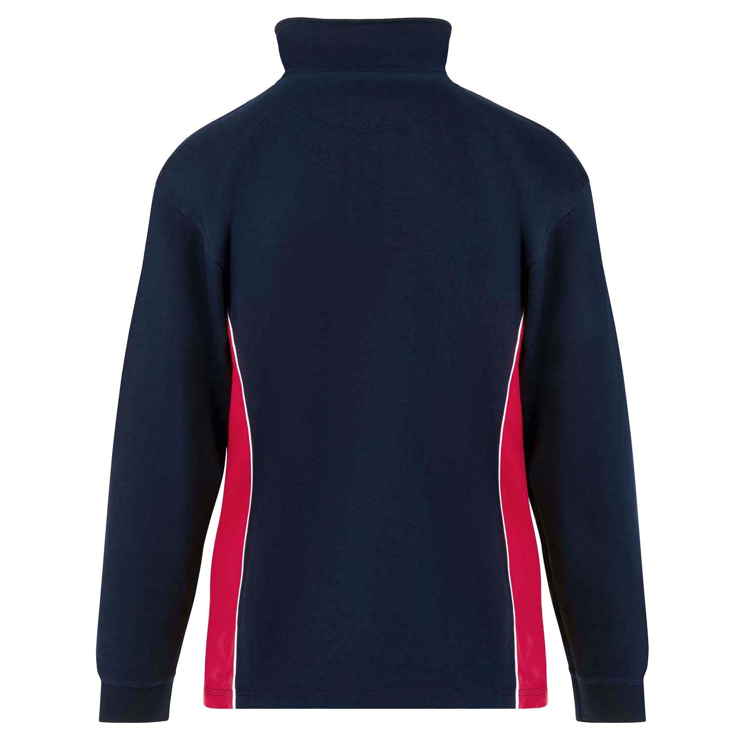 Orn Silverswift Quarter Zip Sweatshirt - Navy - Red - 1278 - - Customisable Sweatshirts &amp; Hoodies