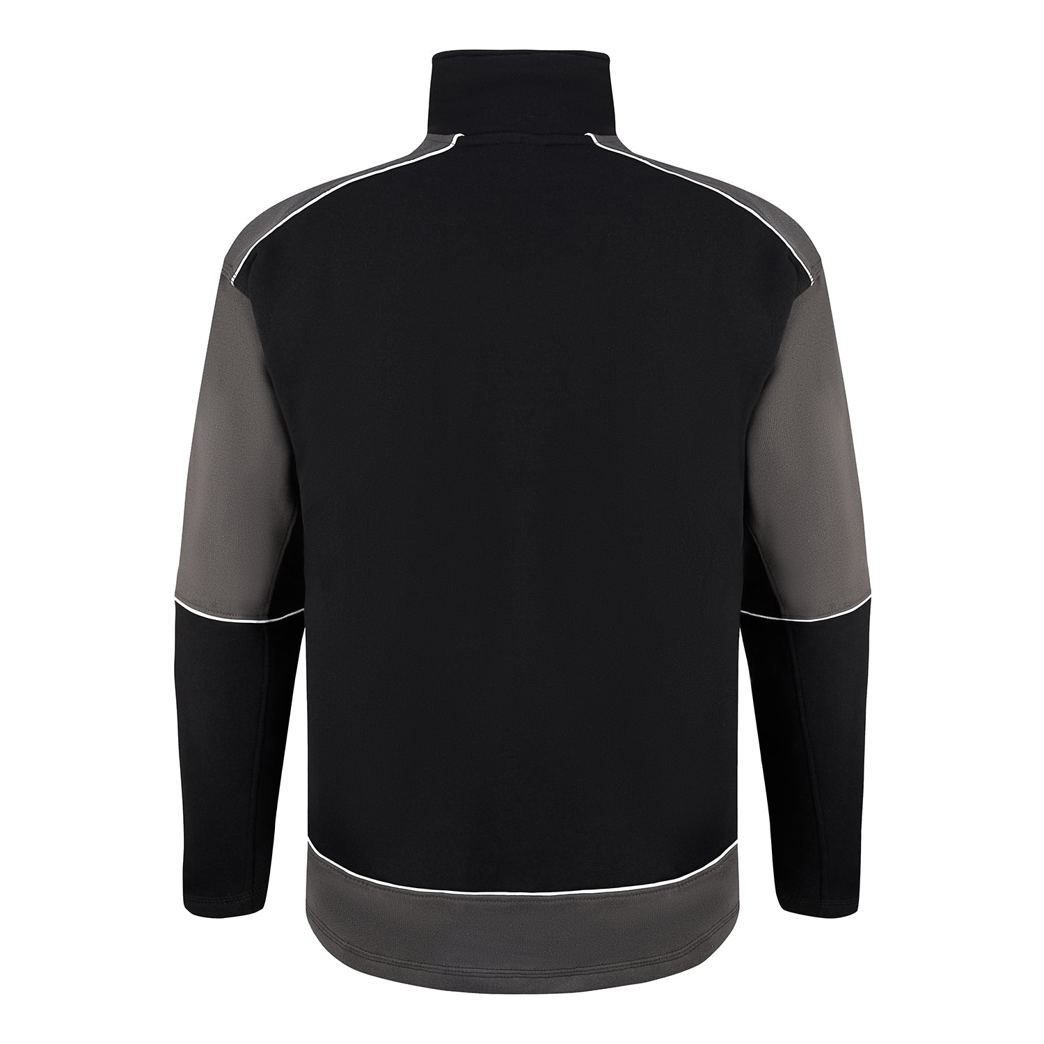Orn Fireback Quarter Zip Sweatshirt - Black - Graphite - 1283 - - Customisable Sweatshirts &amp; Hoodies