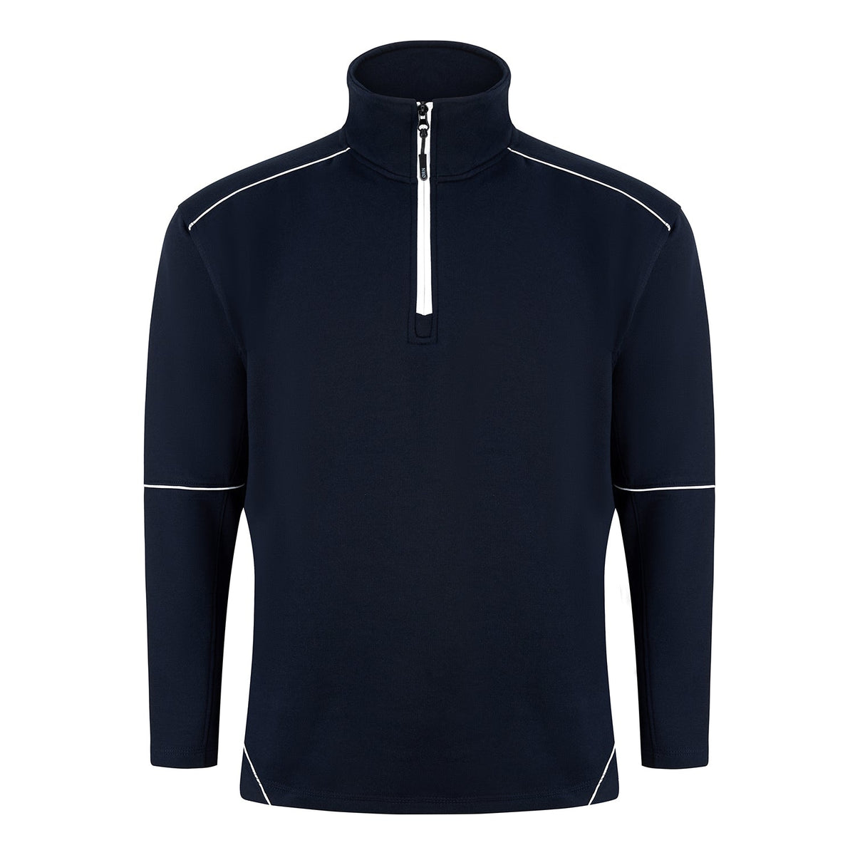 Fireback Quarter Zip Sweatshirt - 1283 - Navy - Navy - Customisable Sweatshirts &amp; Hoodies