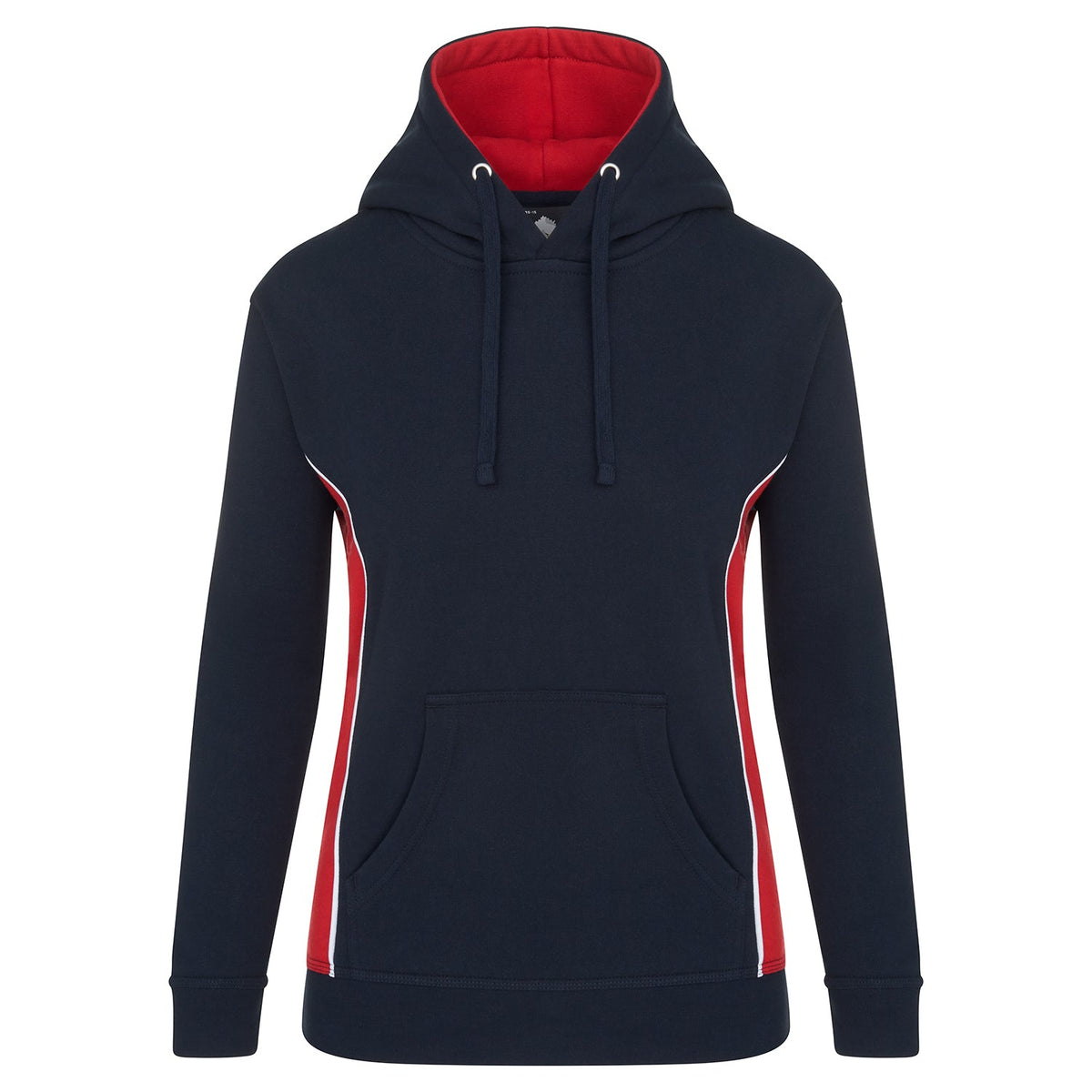 Silverswift Hoodie - 1295 - Navy - Red - Customisable Sweatshirts &amp; Hoodies