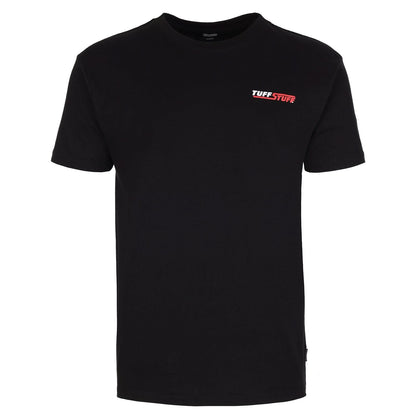 Tuffstuff Logo T Shirt 155 - BLACK - Customisable Tops