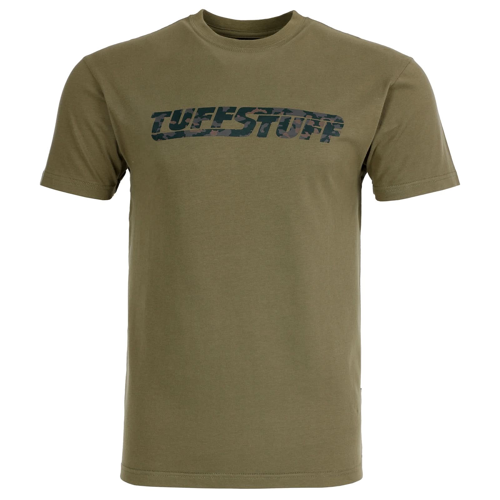 Tuffstuff Logo T Shirt 155 - OLIVE - Customisable Tops