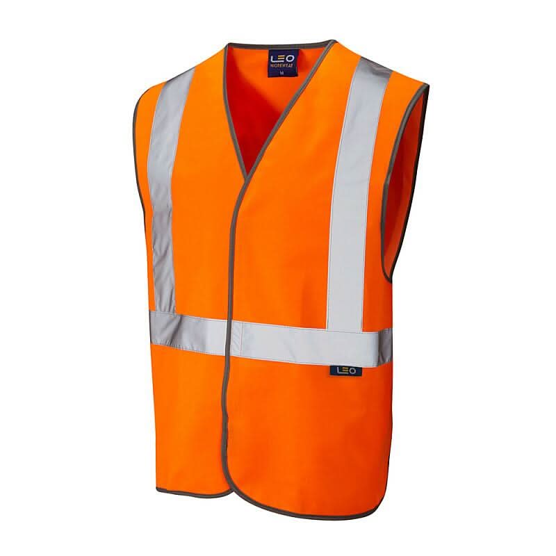 Lapford ISO 20471 Class 2 Railway Hook Loop Waistcoat - W14