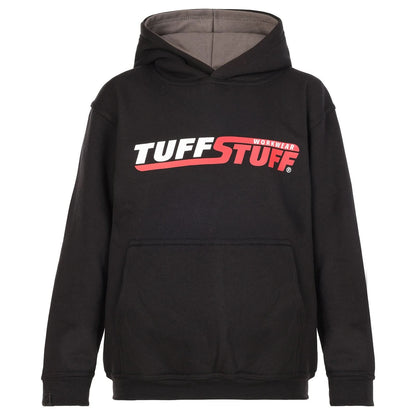 Tuffstuff Junior Logo Hoodie 199 - BLACK - Customisable CHILDRENSWEAR