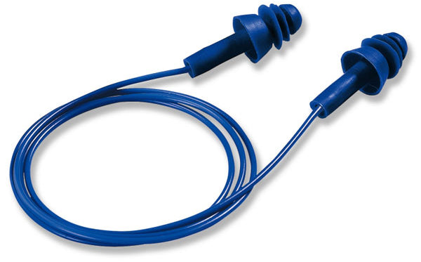 Uvex Whisper+ Detectable Corded Ear Plugs - - Customisable Hearing Protection