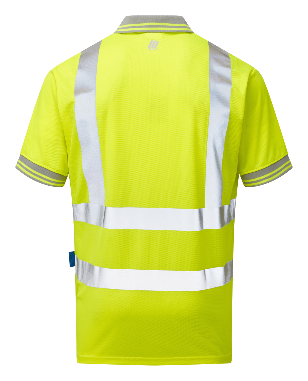 Short Sleeve Polo Shirt Yellow Recycled Content - P175 - - Customisable Polo Shirts