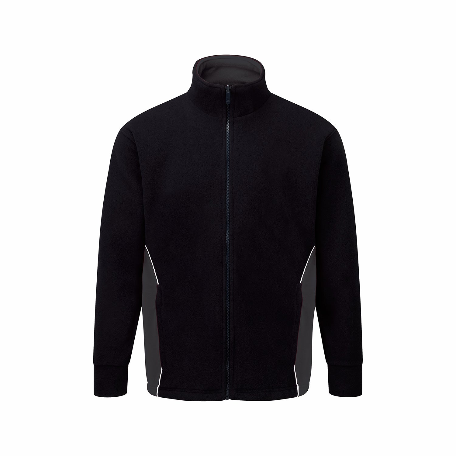 Orn Silverswift Fleece - Black - Graphite - 3180 - Black - Graphite - Customisable Softshells, Fleeces &amp; Jackets