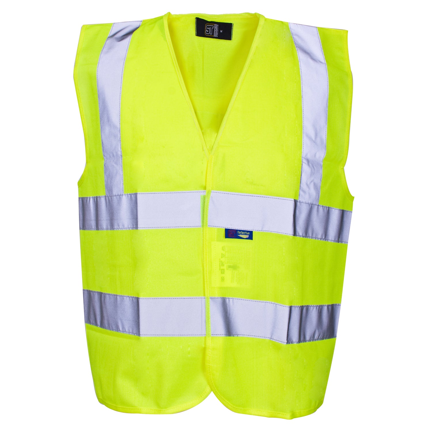 Hi Vis Builders Vest - H88 - Yellow - Customisable Hi-Vis Vest