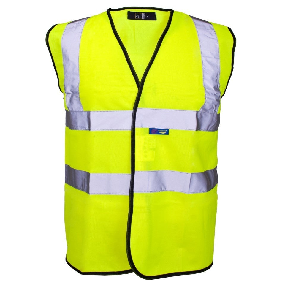 Yellow Hi-Vis Vests Printers Pack - SHV-25241-7 - Yellow - Customisable Hi-Vis Vest