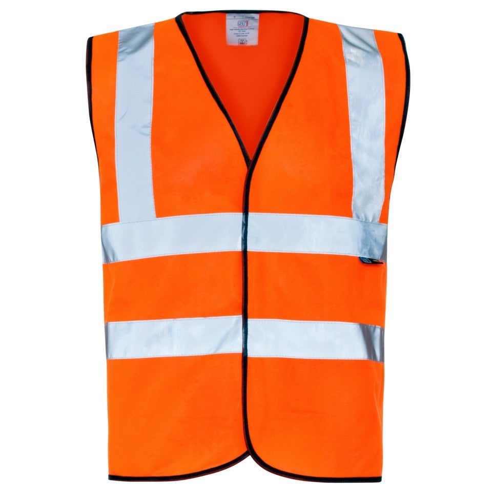 Orange Hi-Vis Vests Printers Pack - SHV-25281-7 - Orange - Customisable Hi-Vis Vest