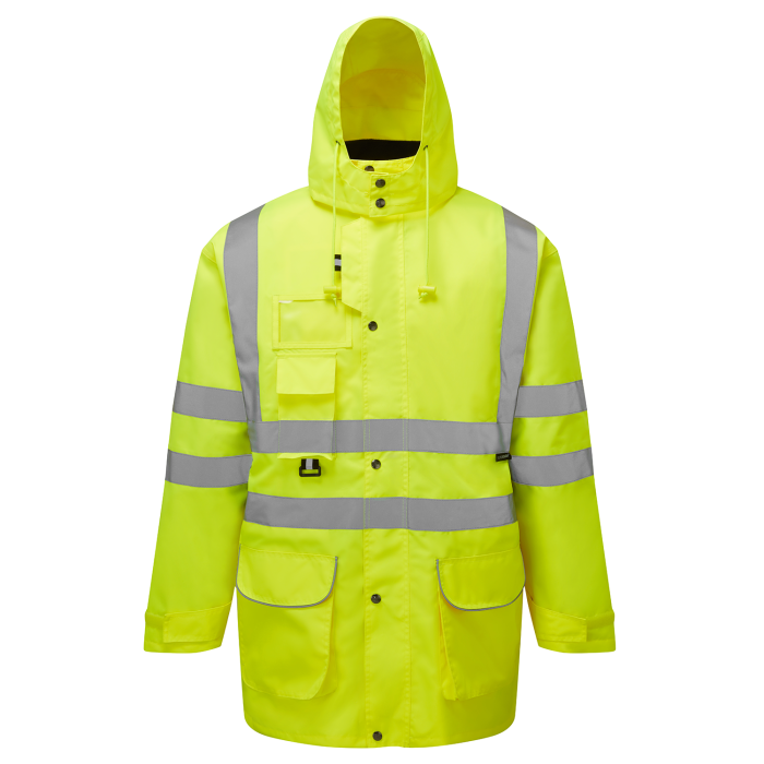 Hi Vis 7 in 1 Parka - H30 - - Customisable Jacket