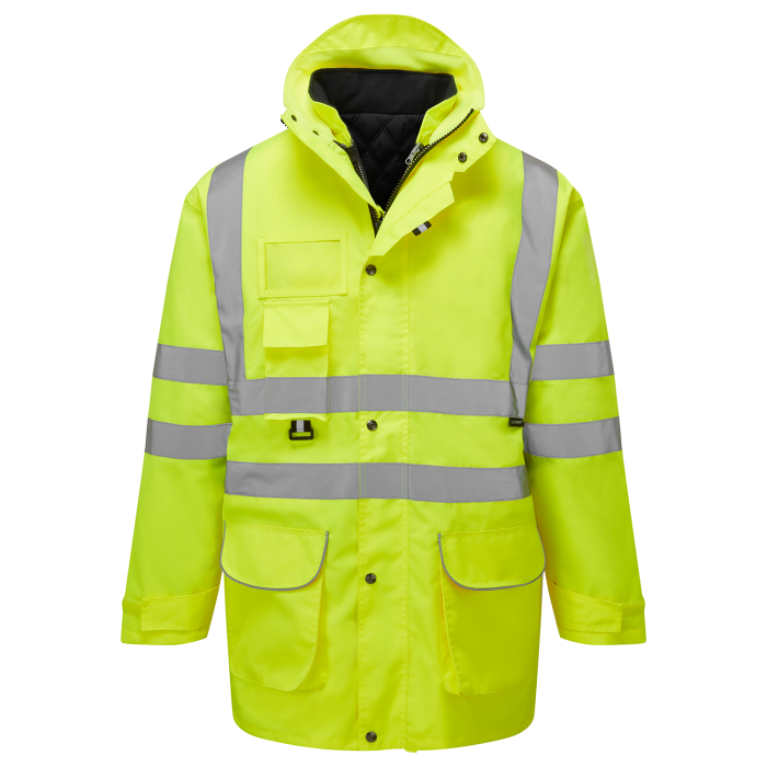 Hi Vis 7 in 1 Parka - H30 - - Customisable Jacket