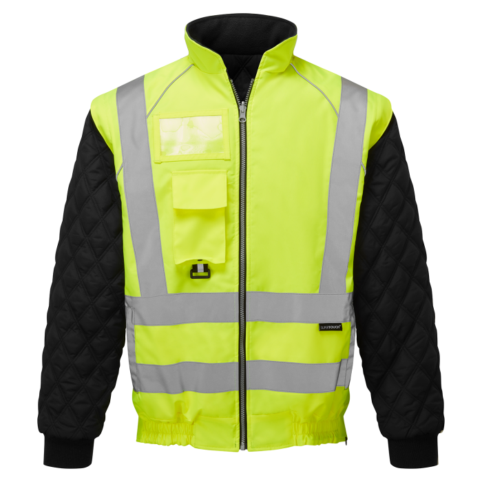Hi Vis 7 in 1 Parka - H30 - - Customisable Jacket