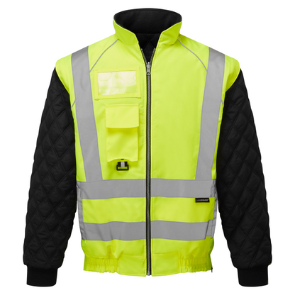 Hi Vis 7 in 1 Parka - H30 - - Customisable Jacket