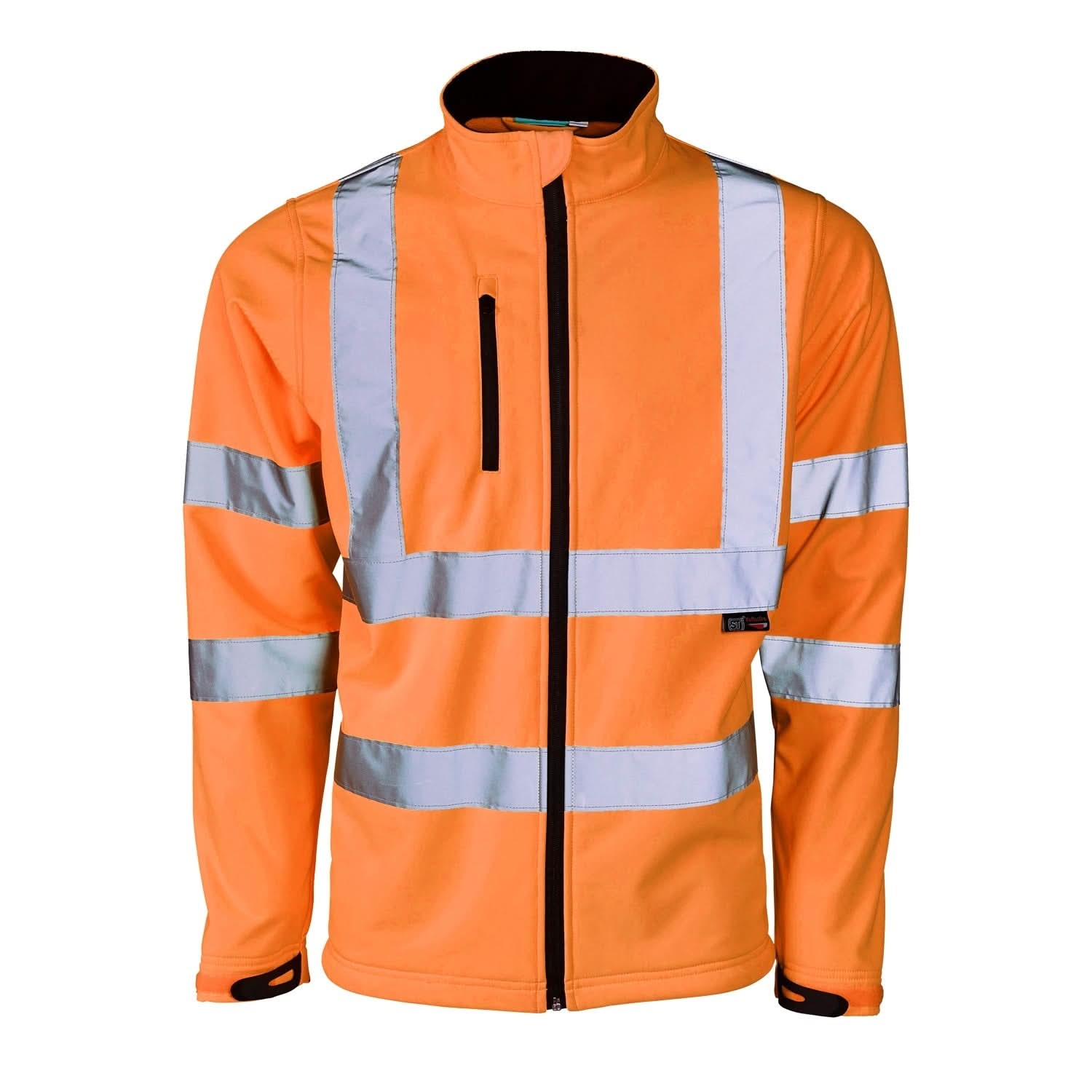 Hi Vis Softshell Jacket - 36SY - Orange - Customisable Jacket