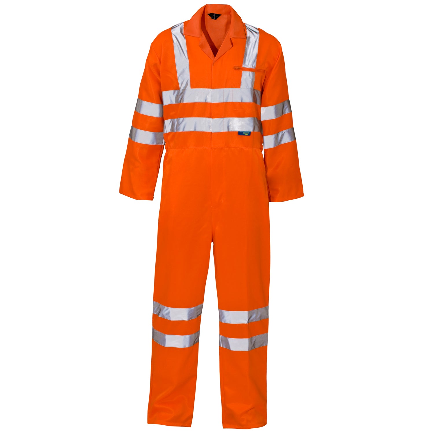 Hi Vis Coverall - H50 - Orange - Customisable