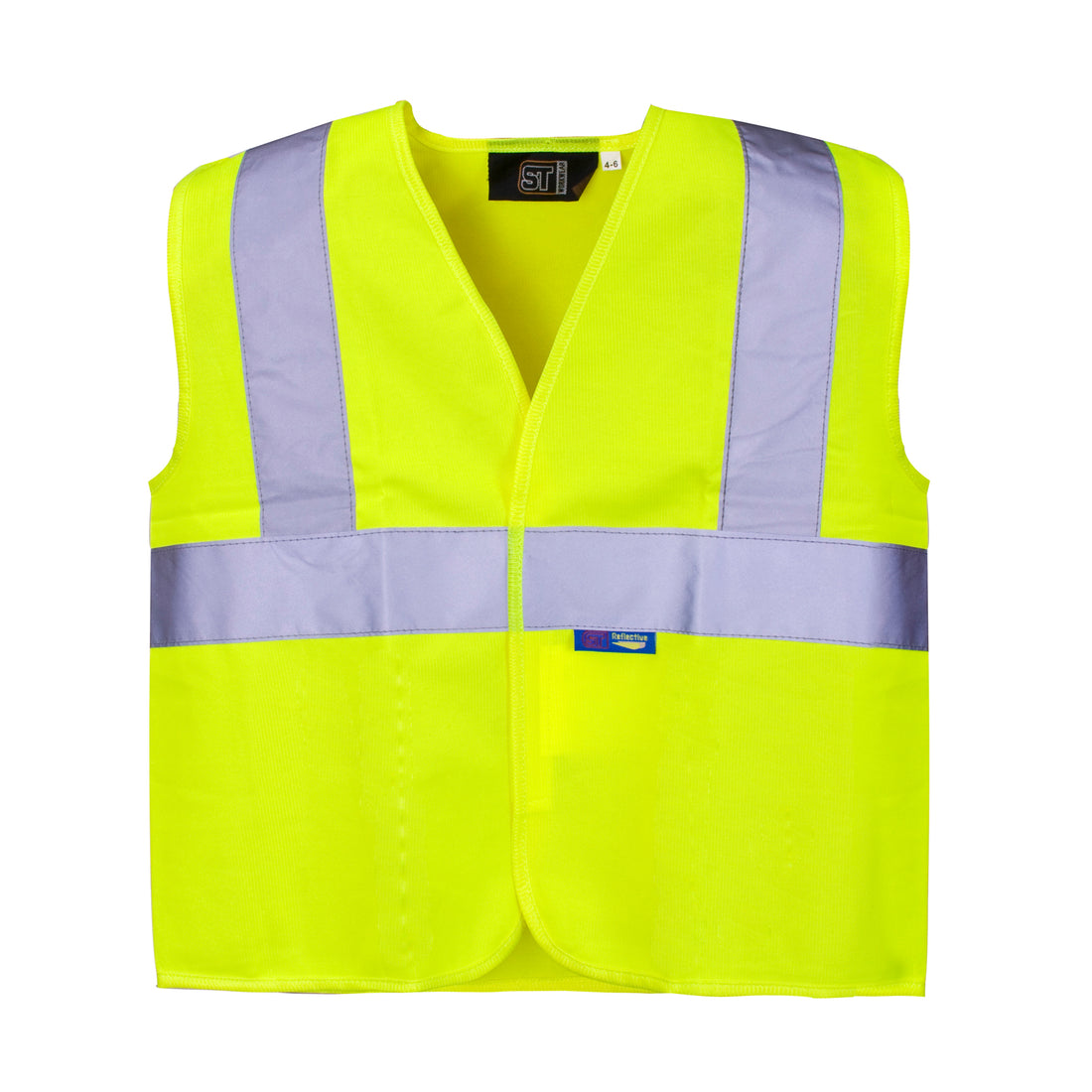 Hi Vis Junior Vest - H98 - Yellow - Customisable Vest