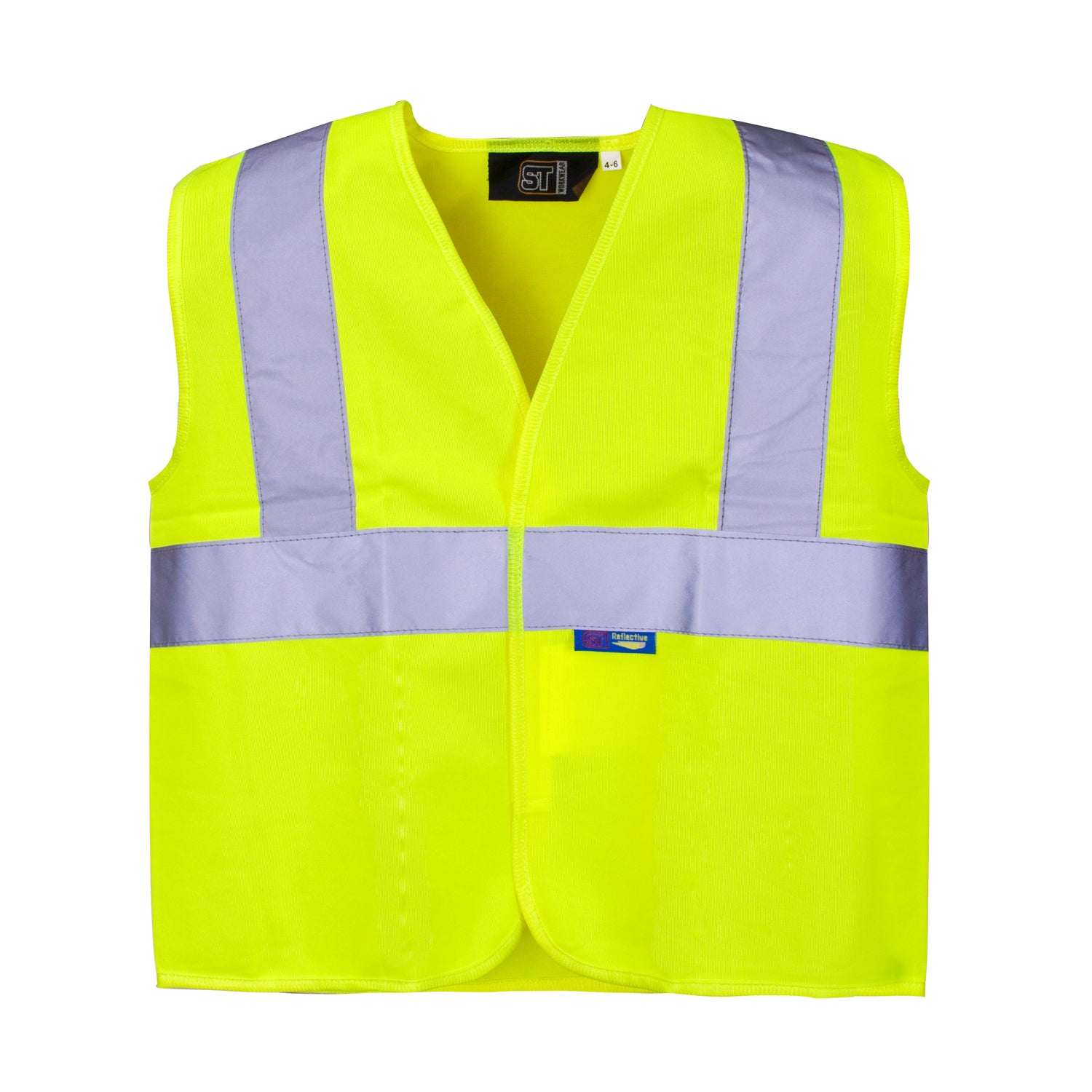Hi Vis Junior Vest - H98 - Yellow - Customisable Vest