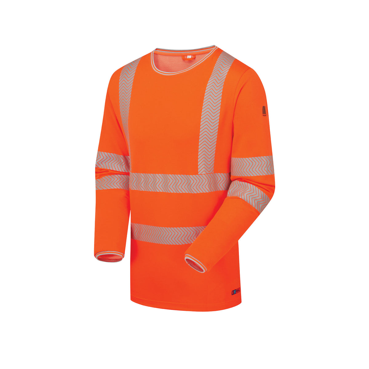 Long Sleeve TShirt Orange Bamboo Content - LFE936 - - Customisable T-Shirts