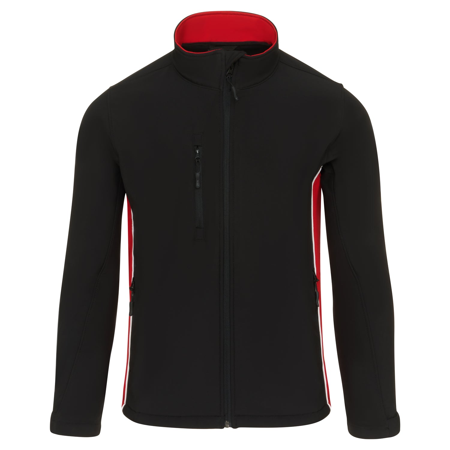 Orn Silverswift Softshell - Black - Red - 4280 - Black - Red - Customisable Softshells, Fleeces &amp; Jackets