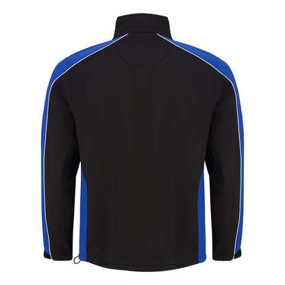 Orn Avocet Softshell - Black - Royal - 4288 - - Customisable Softshells, Fleeces &amp; Jackets