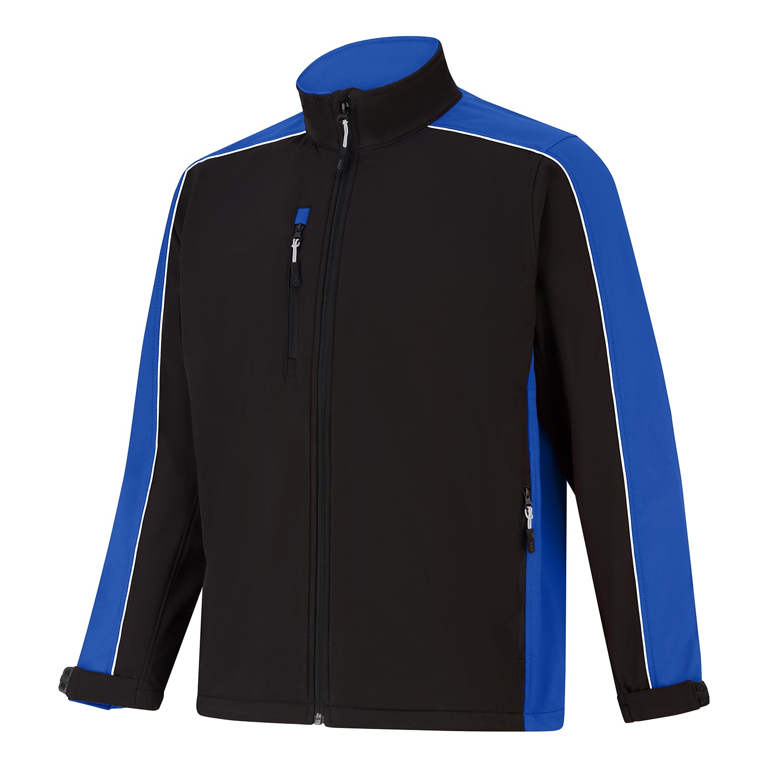Orn Avocet Softshell - Black - Royal - 4288 - - Customisable Softshells, Fleeces &amp; Jackets