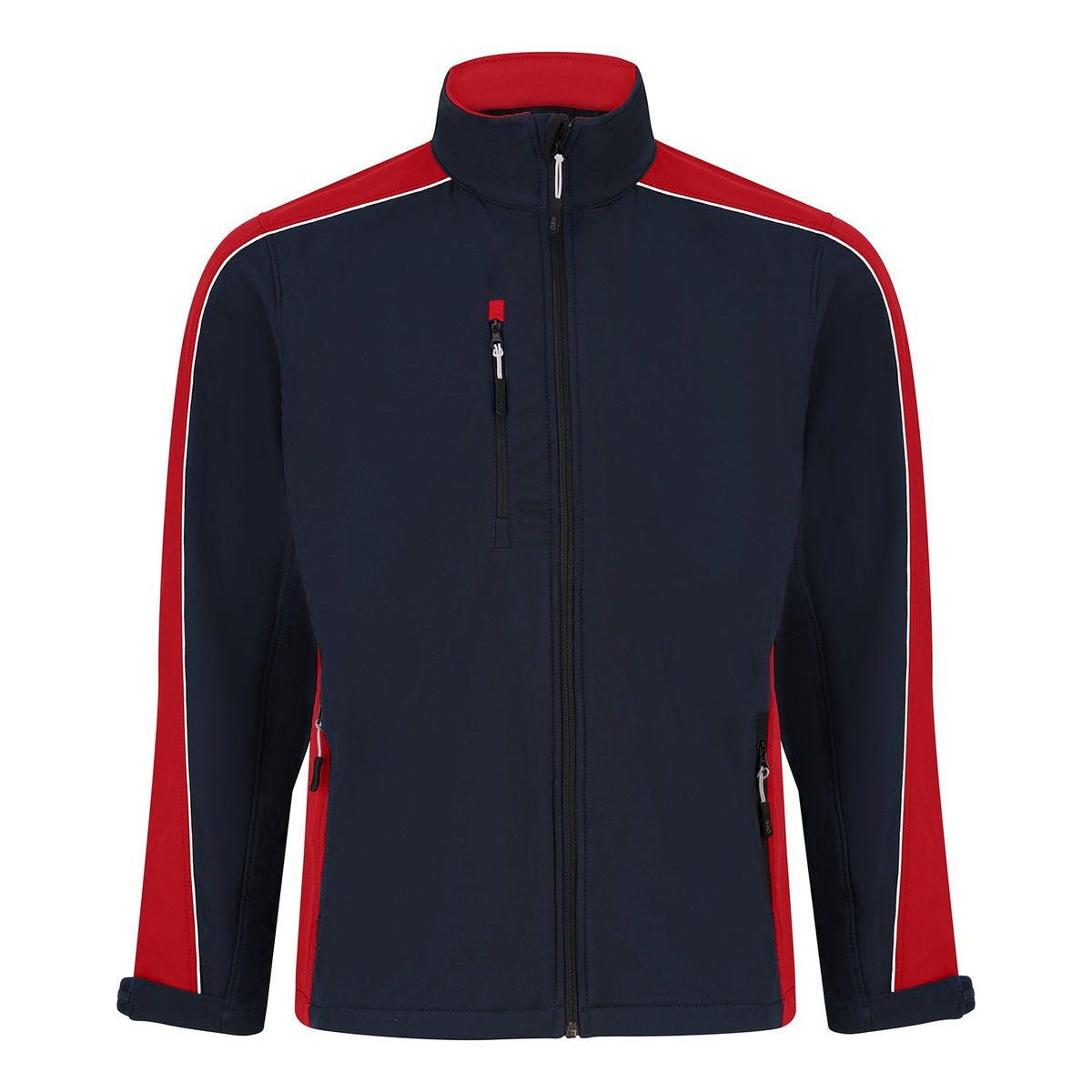 Avocet Softshell - 4288 - Navy - Red - Customisable Softshells, Fleeces &amp; Jackets